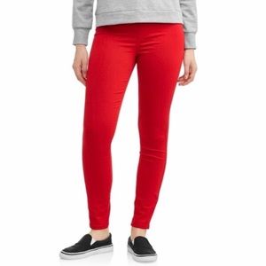 No Boundaries Red Leggings